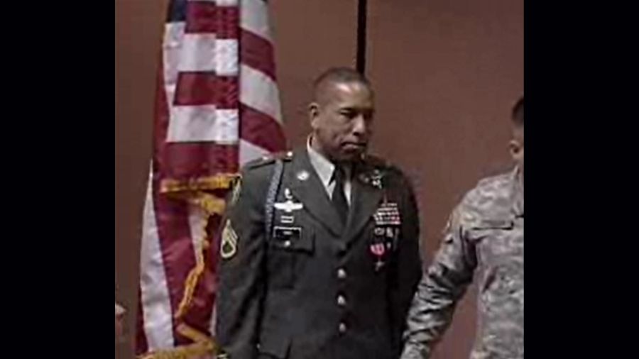 Photo: Bird had to take a new Department of Army photo post-GOMR.